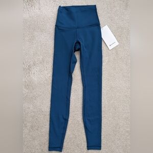 Lululemon Wunder Train HR Leggings Blue NWT